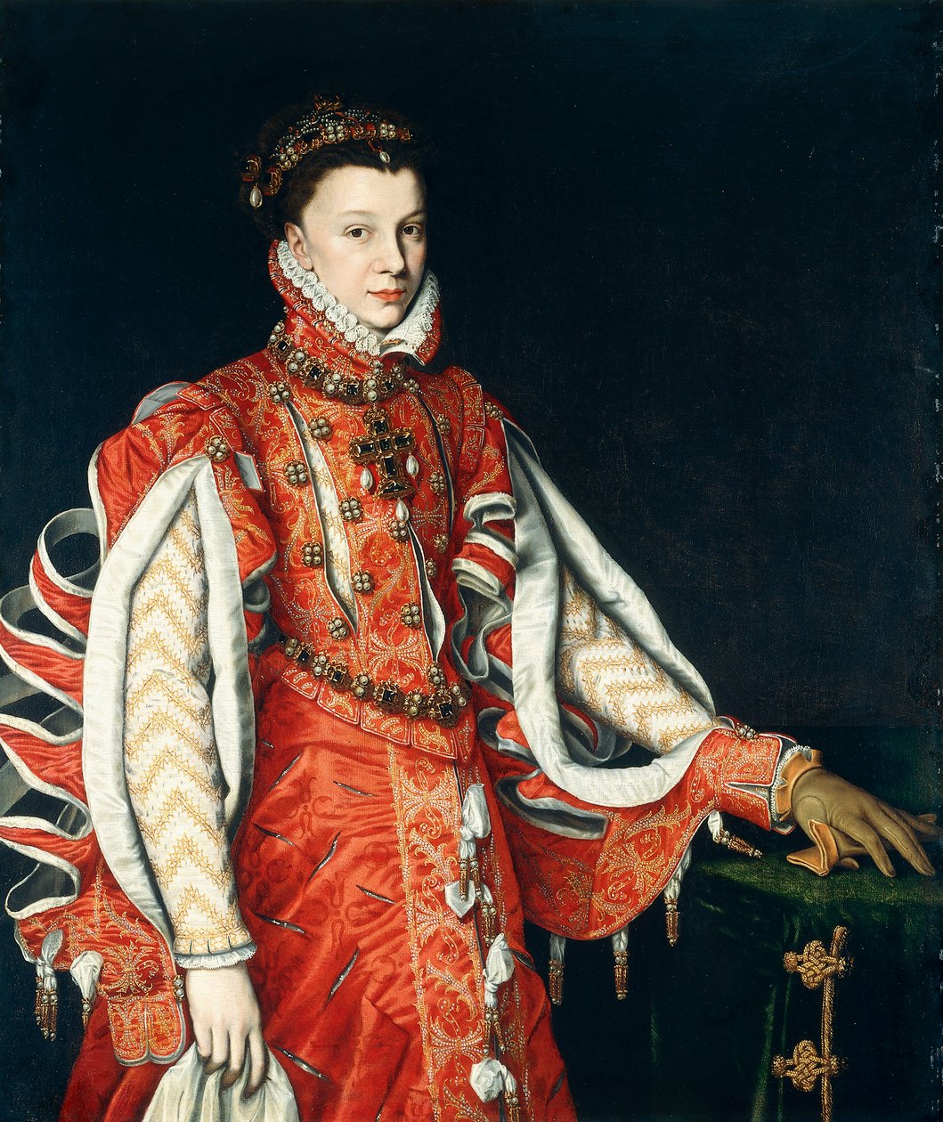 Elisabeth of Valois tekijältä Alonso Sánchez Coello