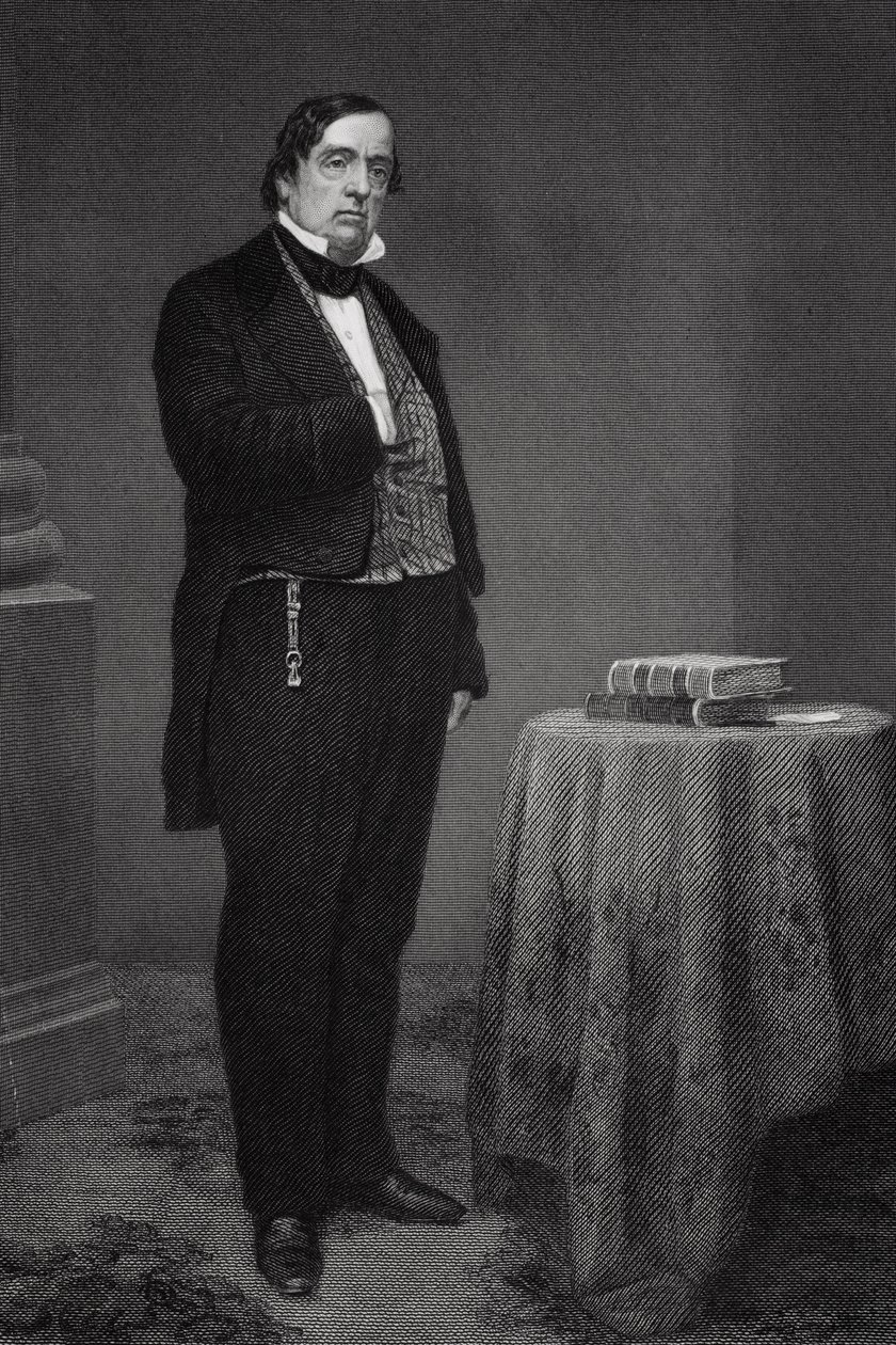 Lewis Cassin muotokuva (1782-1866) tekijältä Alonzo Chappel