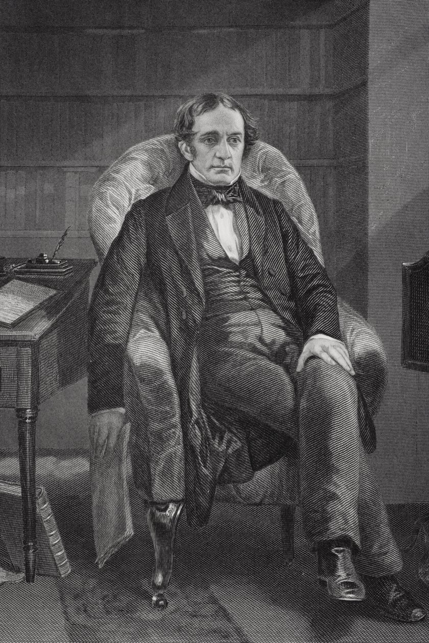 Muotokuva William Hickling Prescottista (1796-1859) tekijältä Alonzo Chappel
