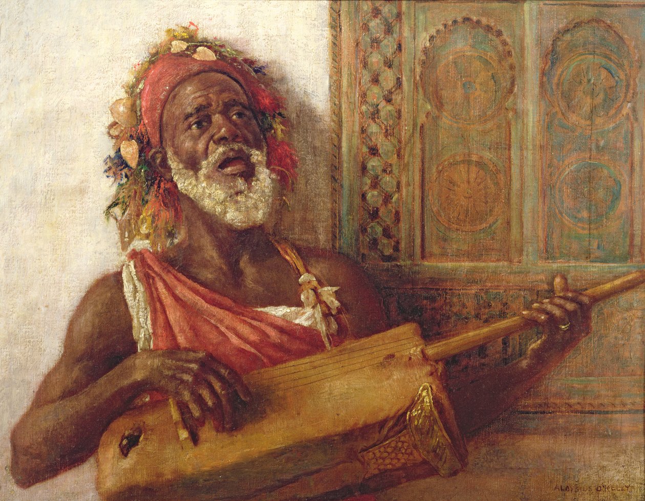 Afrikkalainen muusikko tekijältä Aloysius C. O