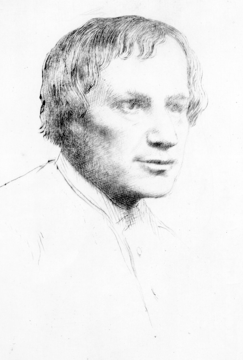 Alfred Stevens, n.1890-1904 (kuivaneulapaino). tekijältä Alphonse Legros