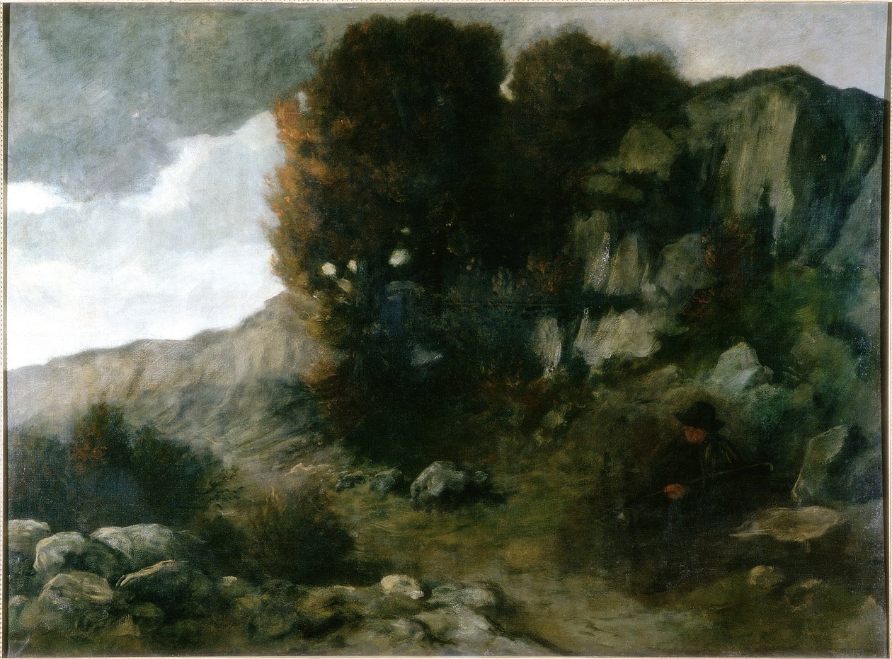 Maisema tekijältä Alphonse Legros
