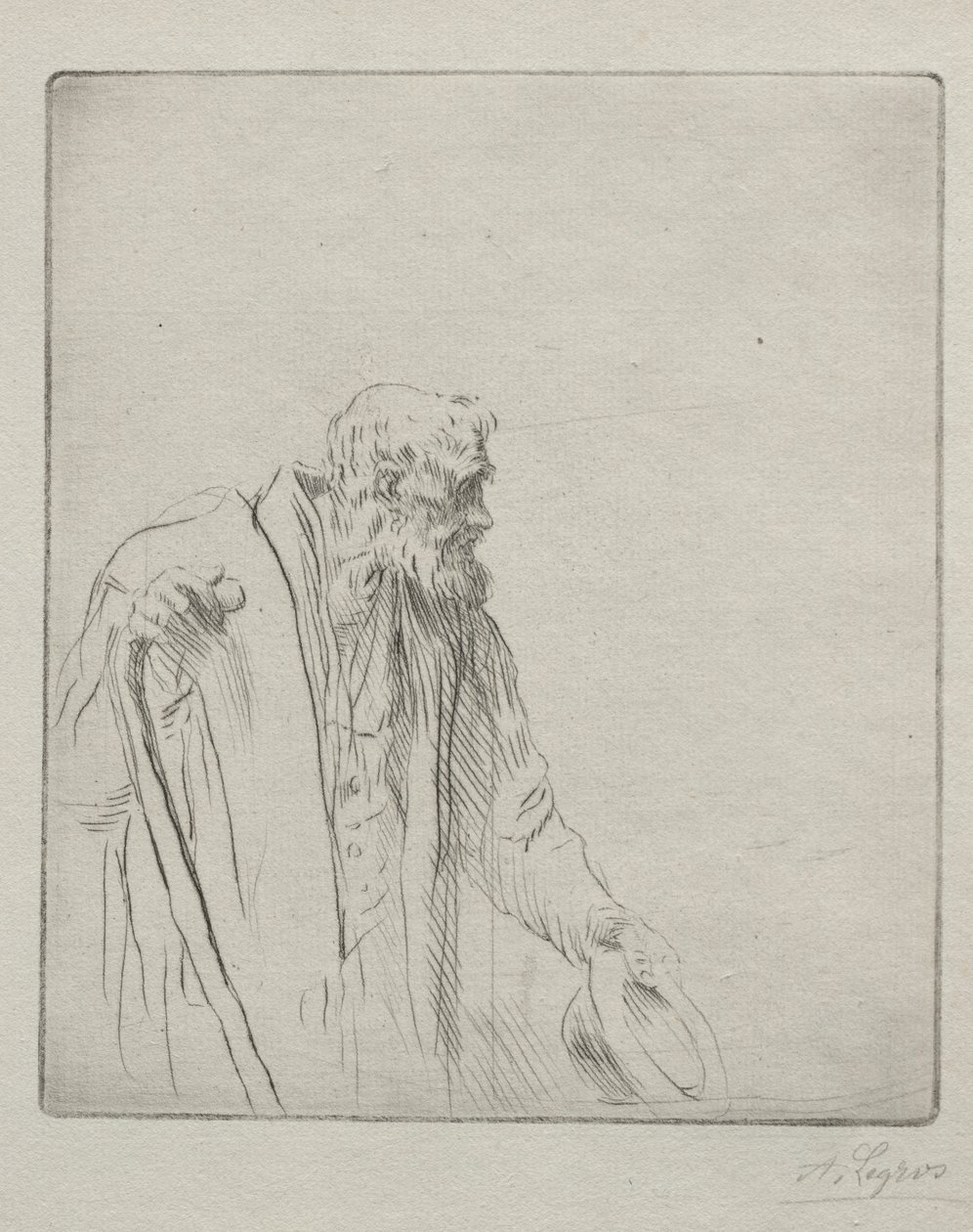 Kerjäläinen tekijältä Alphonse Legros