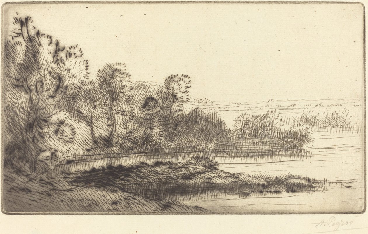 Ternen varrella tekijältä Alphonse Legros