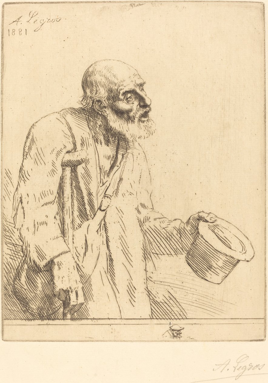 Kerjäläinen (Kerjäläinen) tekijältä Alphonse Legros