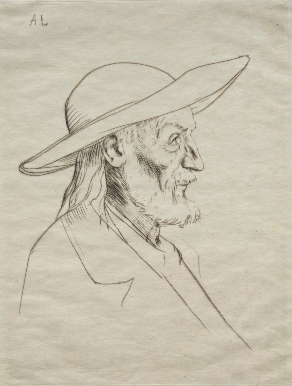 Breton talonpoika tekijältä Alphonse Legros