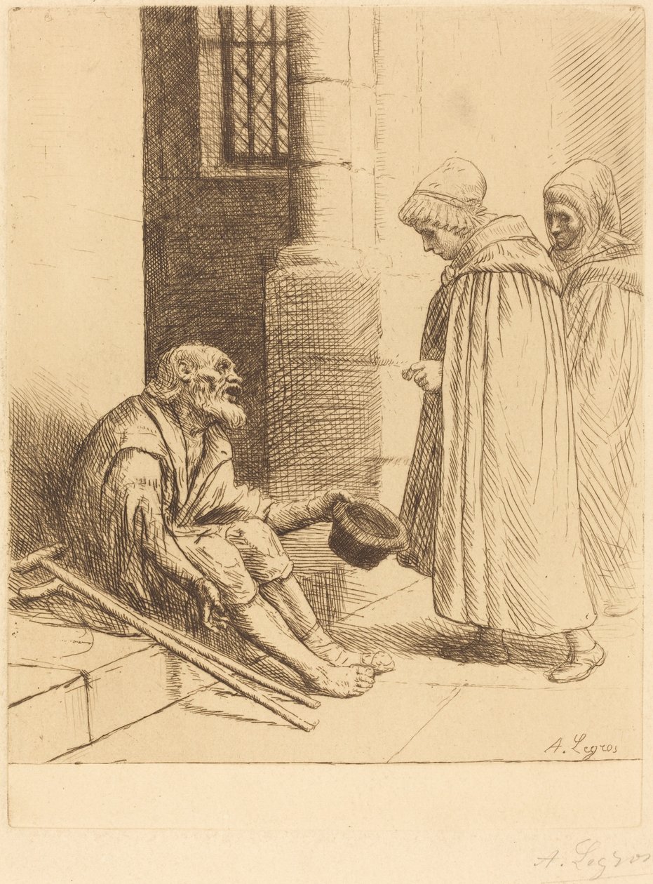 Hyväntekeväisyys (La charite) tekijältä Alphonse Legros