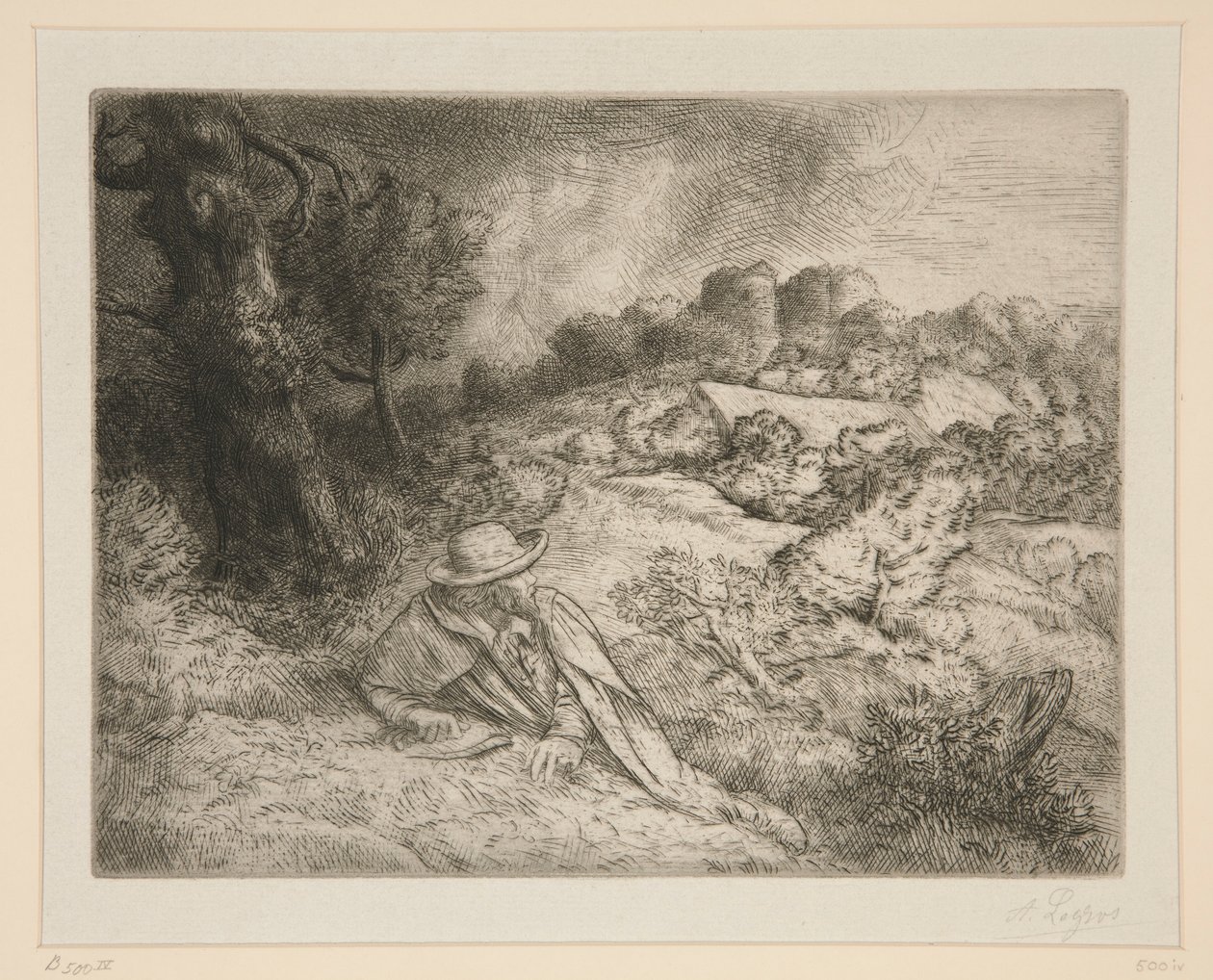 Palautuneiden linna tekijältä Alphonse Legros