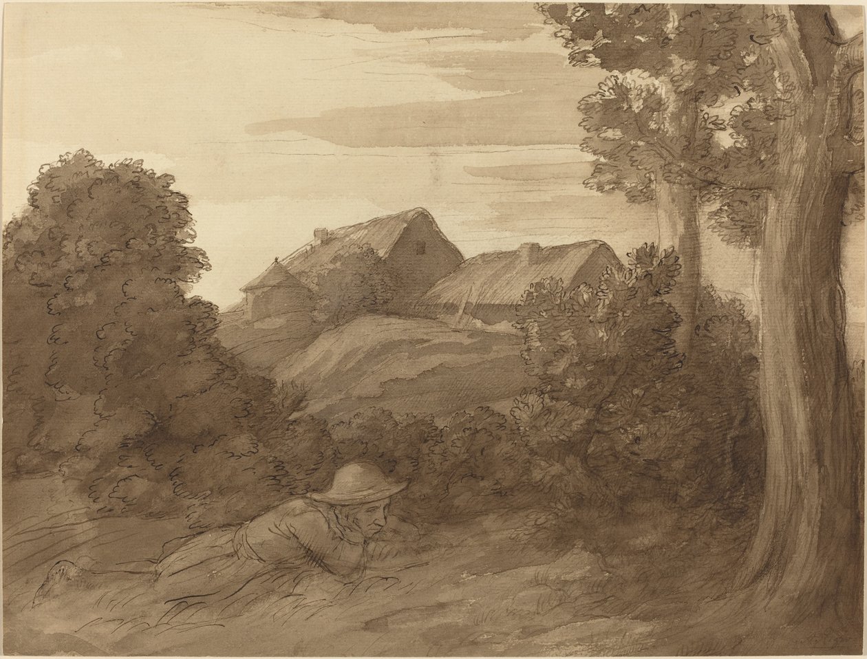 Clauden maatila tekijältä Alphonse Legros