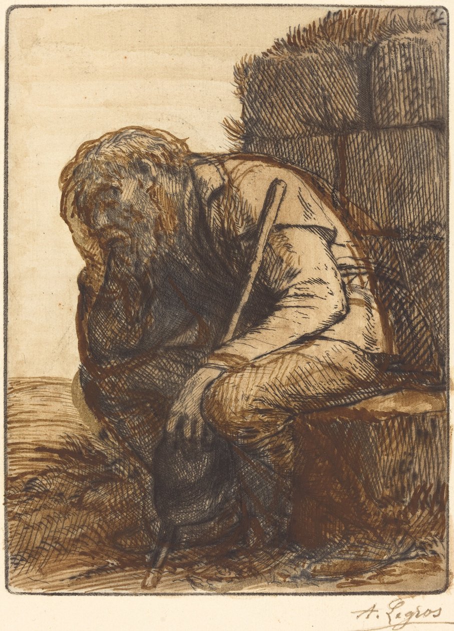 Desperate Man Desperate häntä. tekijältä Alphonse Legros