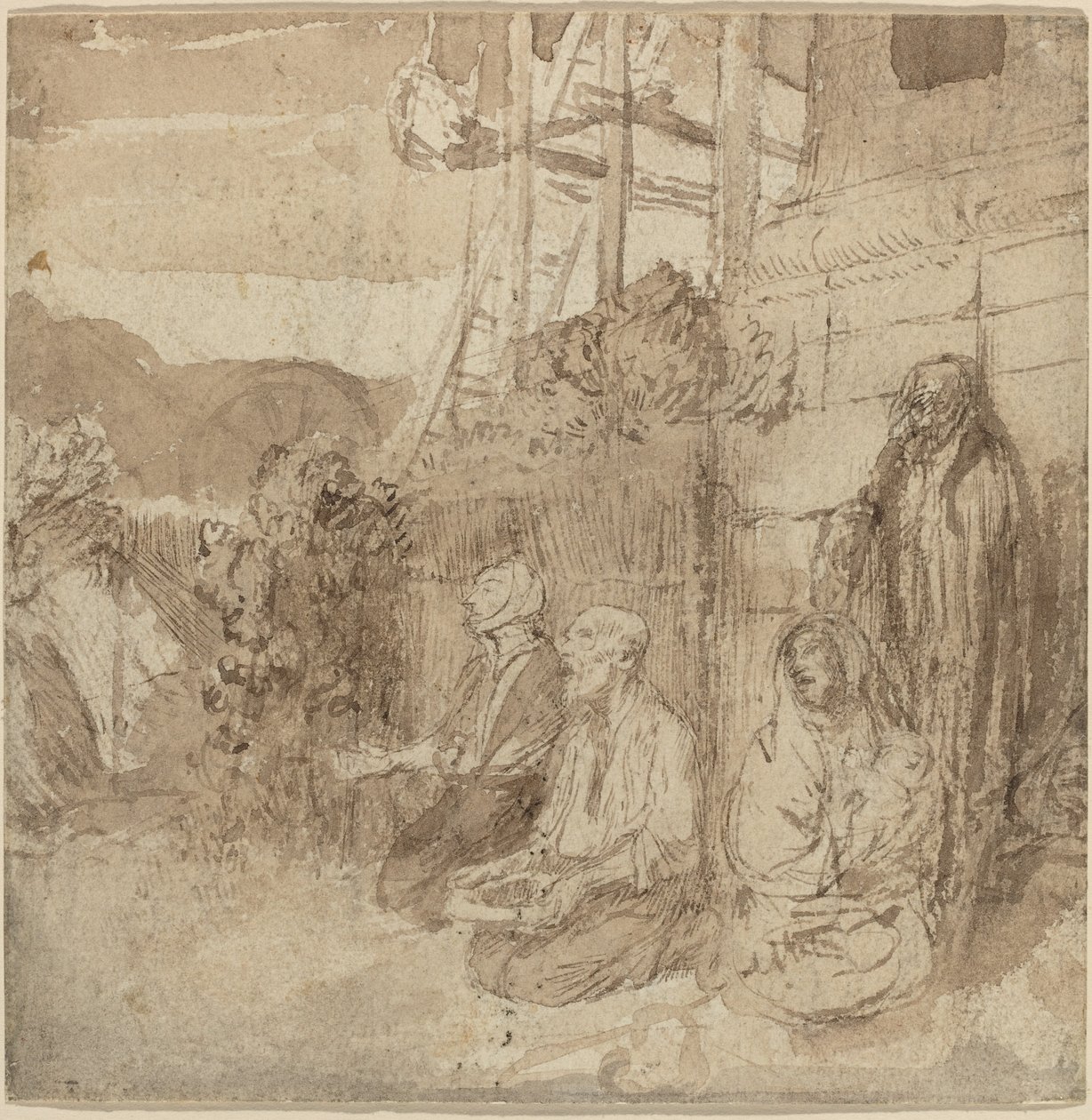 Englannin kerjäläiset. tekijältä Alphonse Legros