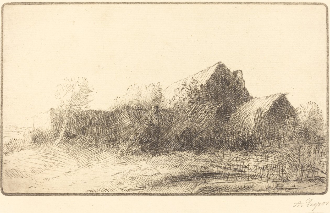 Maatila tekijältä Alphonse Legros