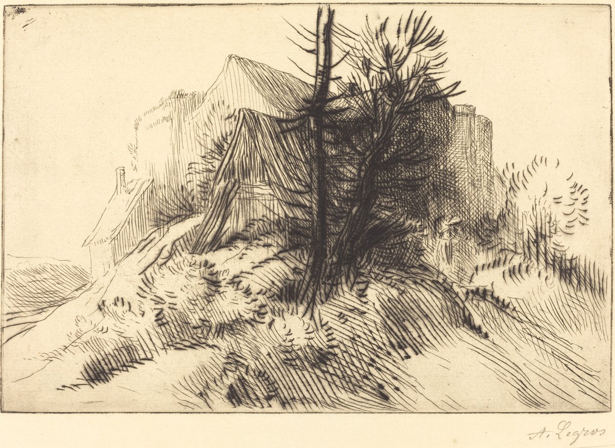 Maatila talvella Maatila talvella. tekijältä Alphonse Legros
