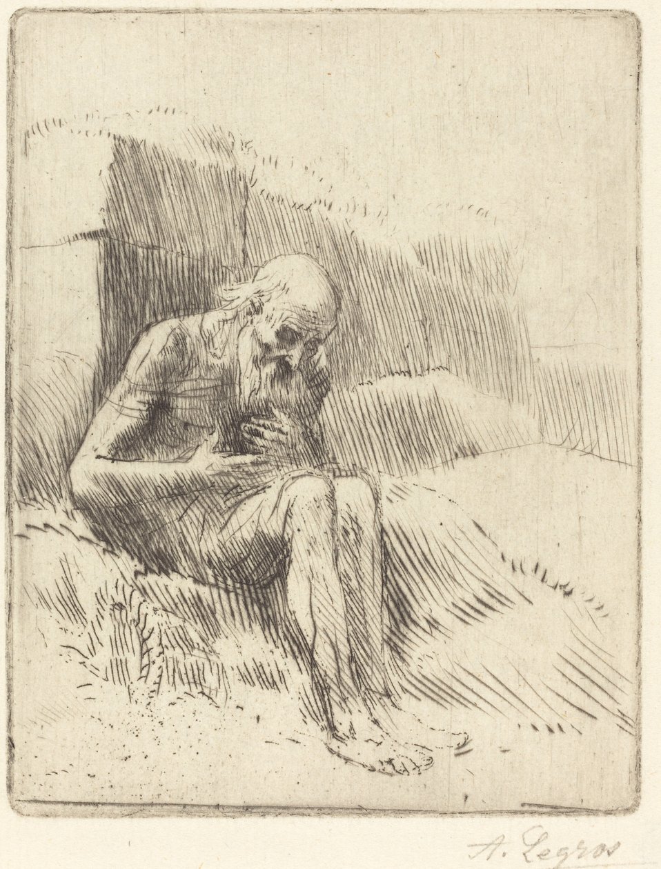 Työ, 2. levy. tekijältä Alphonse Legros