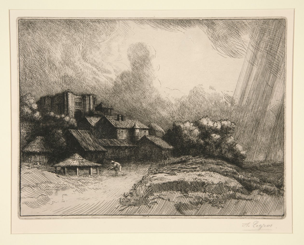 Maatila tekijältä Alphonse Legros