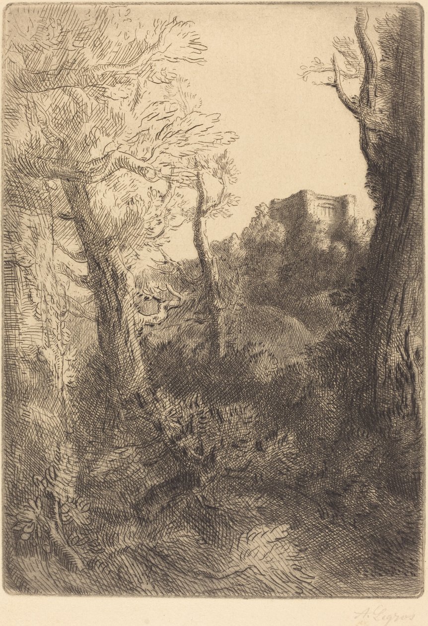 Maisema tekijältä Alphonse Legros