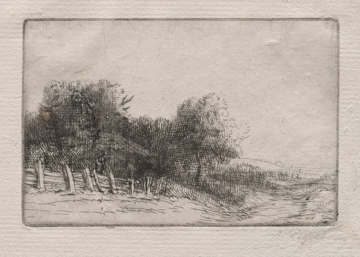 Maisema Maisema. tekijältä Alphonse Legros