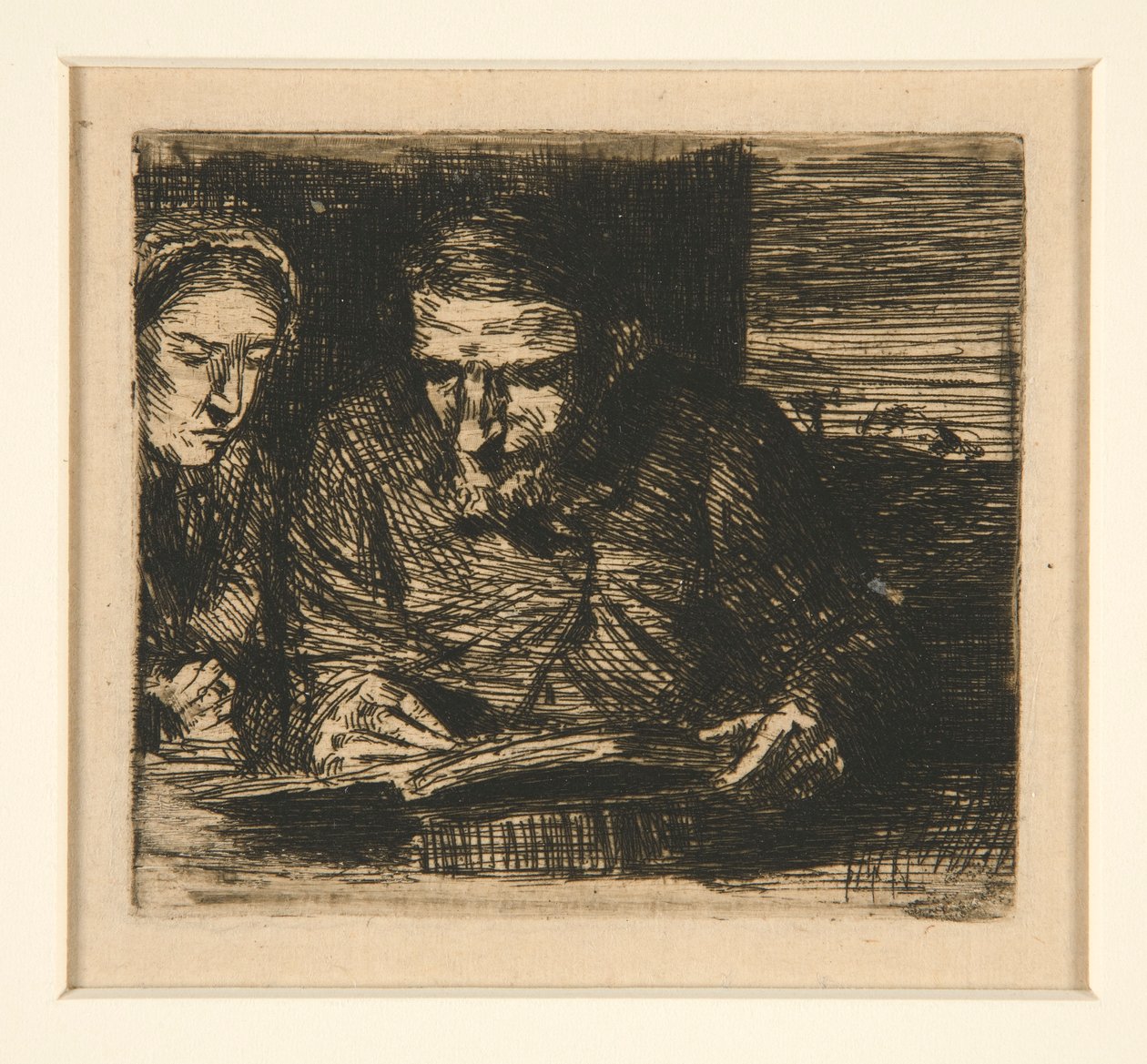 Tilikirja tekijältä Alphonse Legros