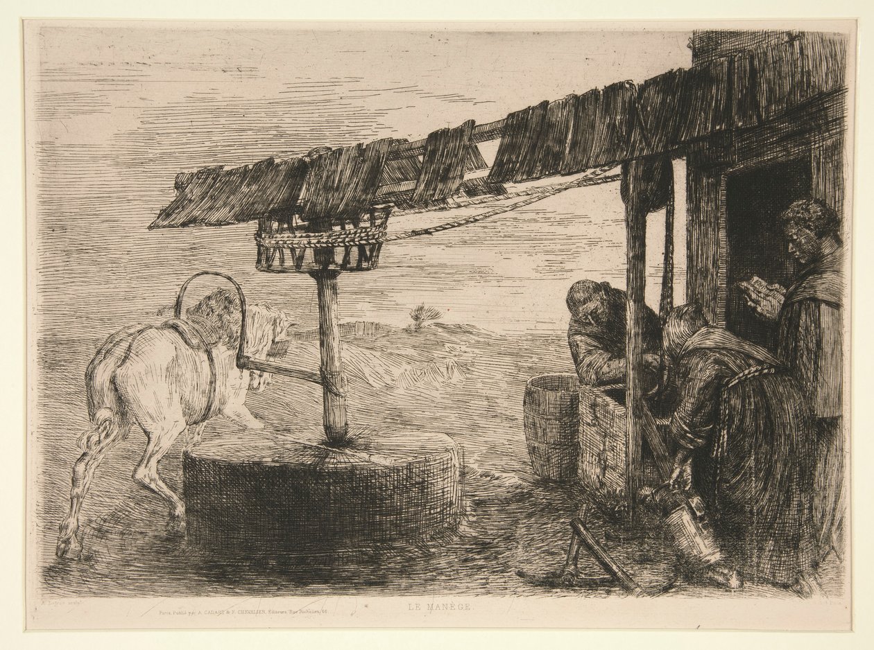 Le Manege (juoksumatto) tekijältä Alphonse Legros