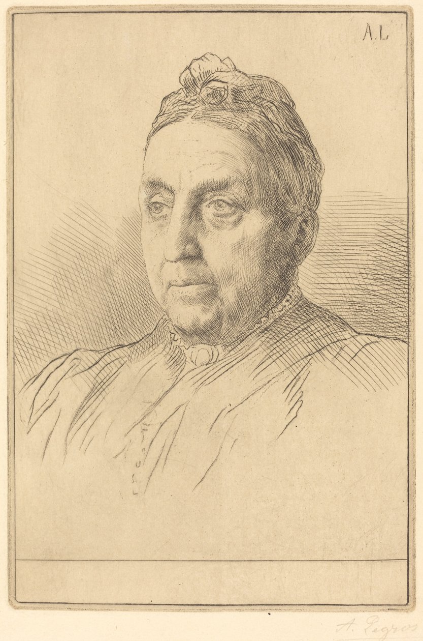 Mme. Kemp, 4. levy tekijältä Alphonse Legros