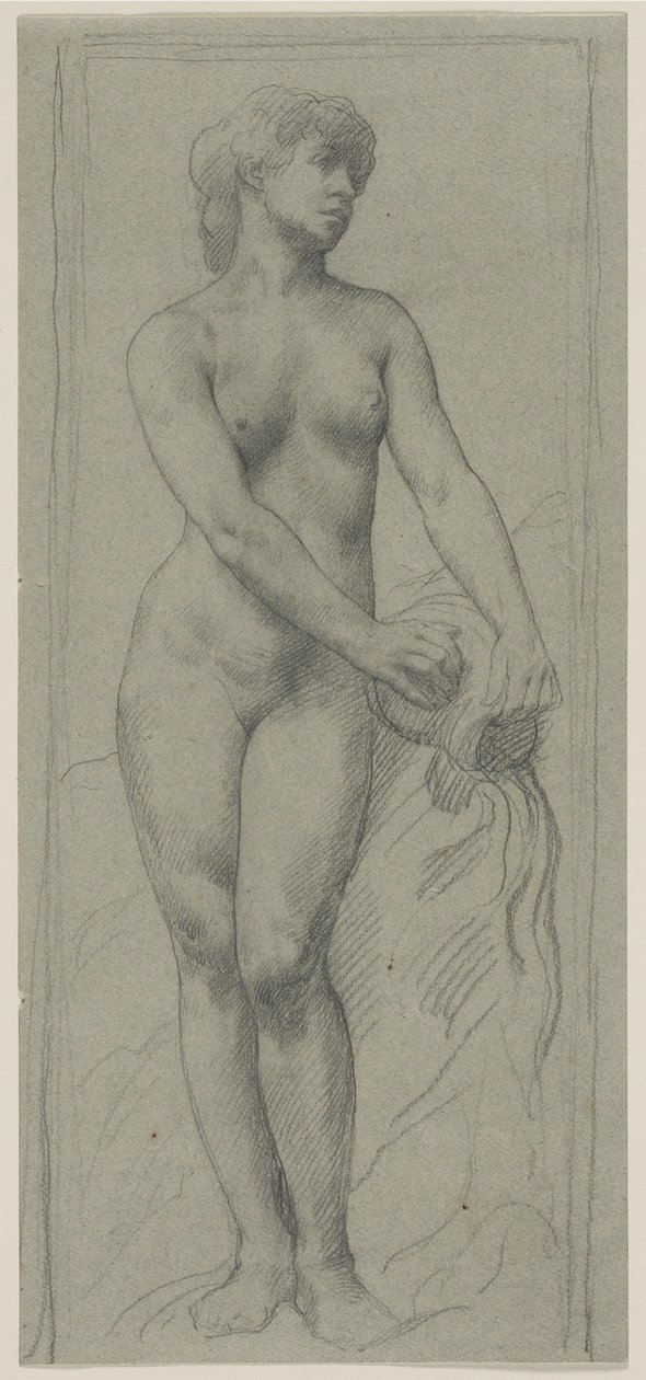 Alaston Nainen tekijältä Alphonse Legros