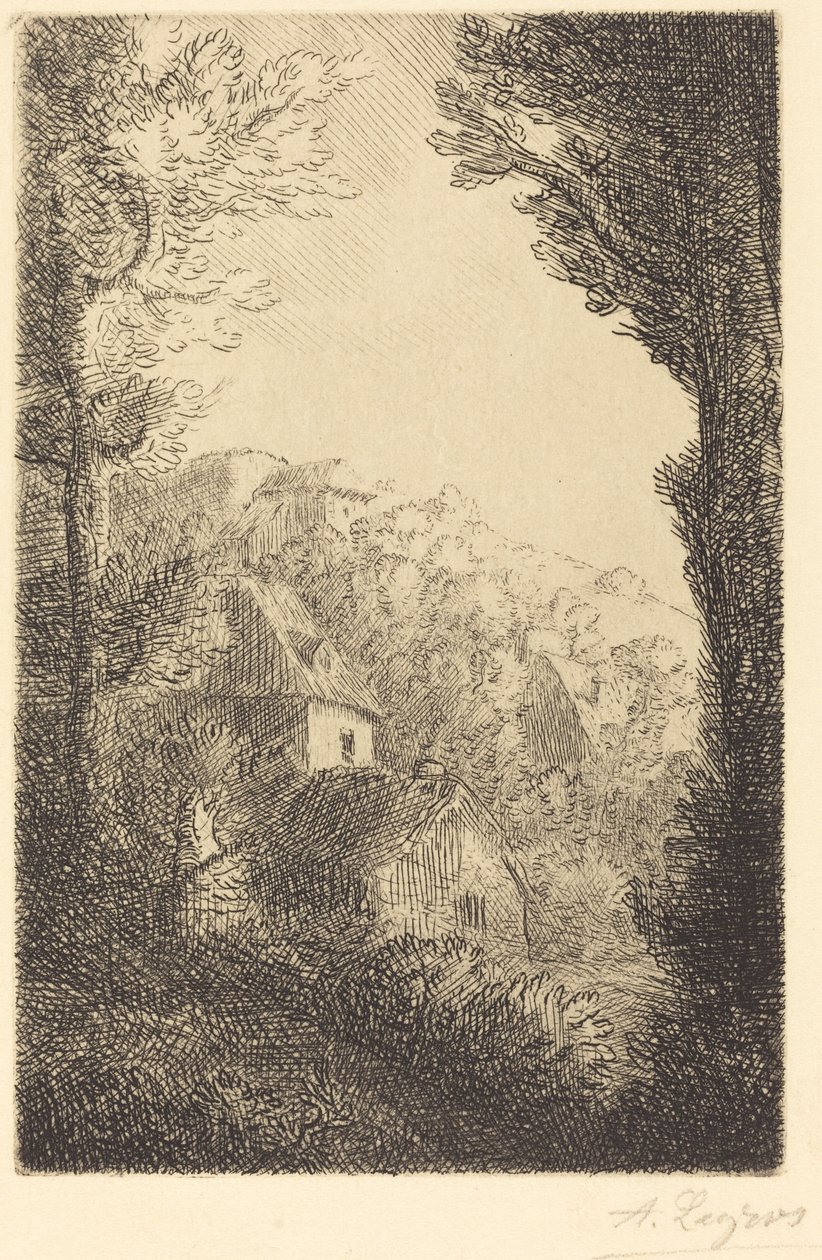 Vanha linna tekijältä Alphonse Legros