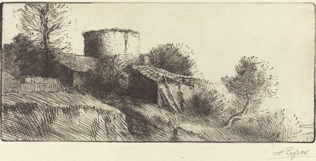 Kyyhkynen torni tekijältä Alphonse Legros