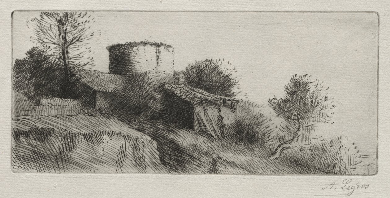 Kyyhkynen torni tekijältä Alphonse Legros