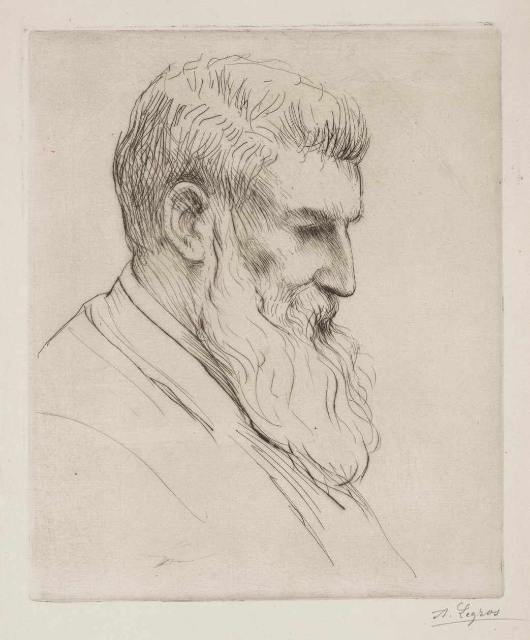 Craibe Angusin muotokuva tekijältä Alphonse Legros