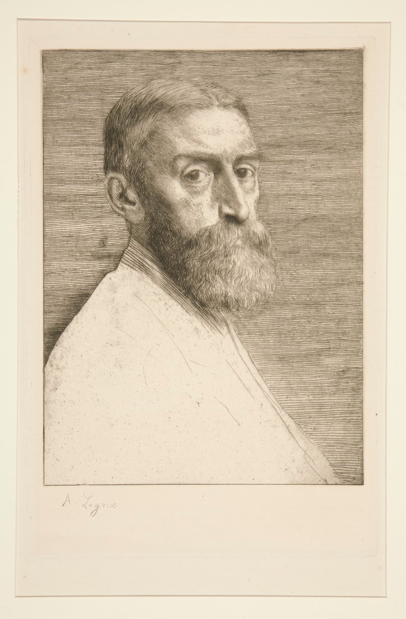 Muotokuva E.J. Poynter, Esq. tekijältä Alphonse Legros