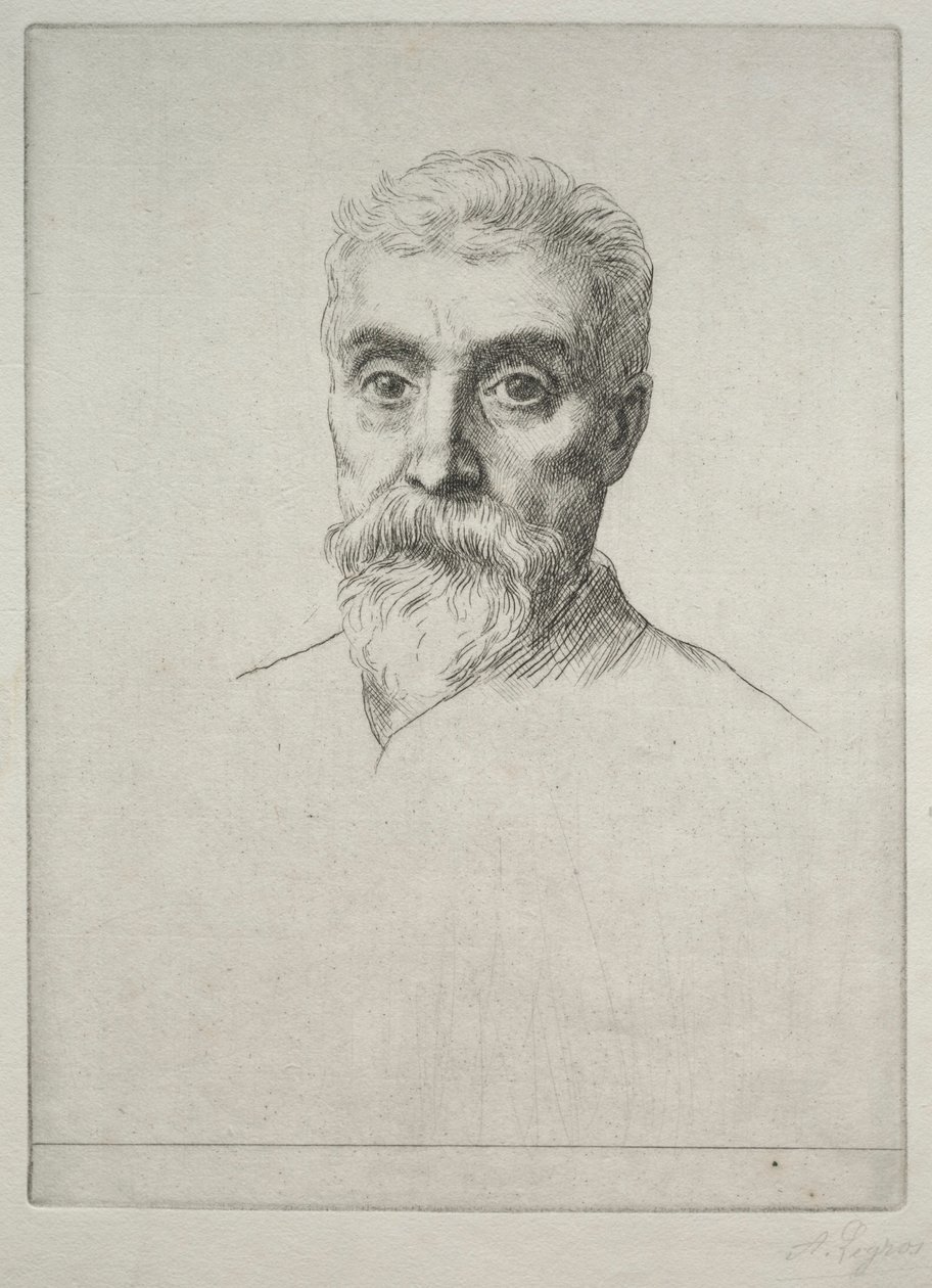 Sir Hiram S. Maximin muotokuva. tekijältä Alphonse Legros