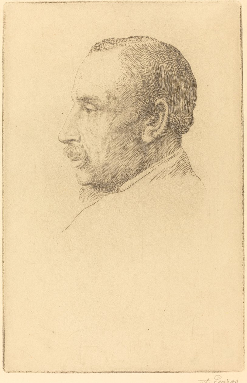 Professori W. Cawthorne Unwin tekijältä Alphonse Legros