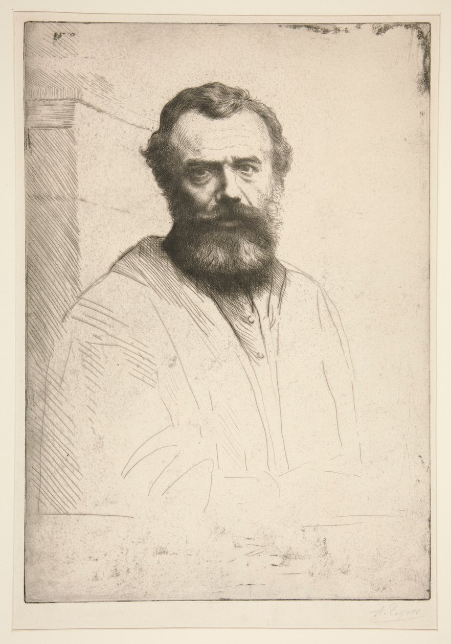Omakuva tekijältä Alphonse Legros