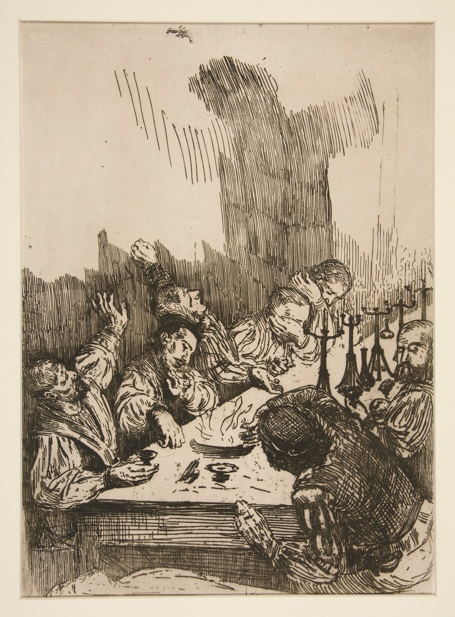 Varjo (ombre) tekijältä Alphonse Legros