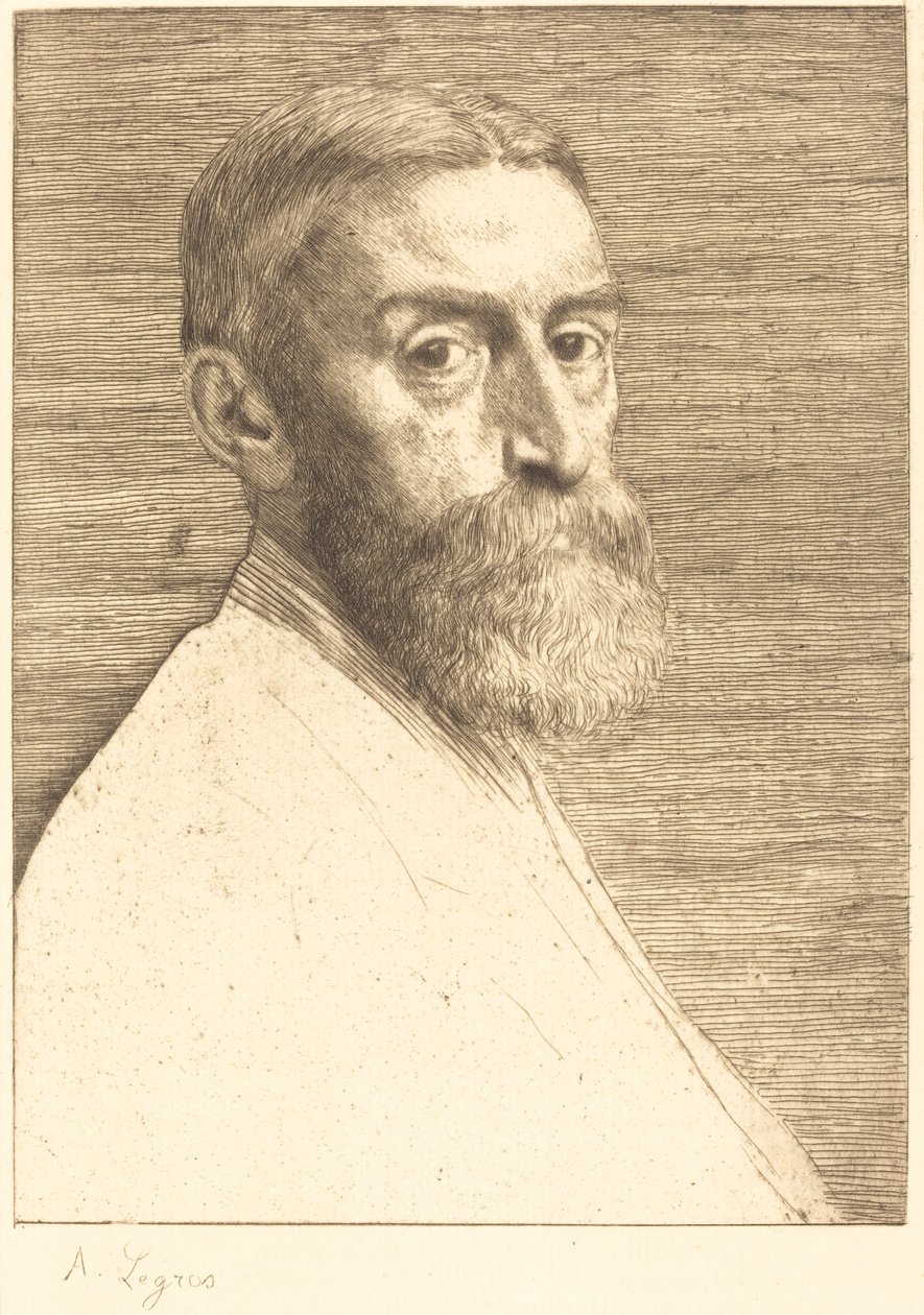 Sir Edward John Poynter, 1877. tekijältä Alphonse Legros