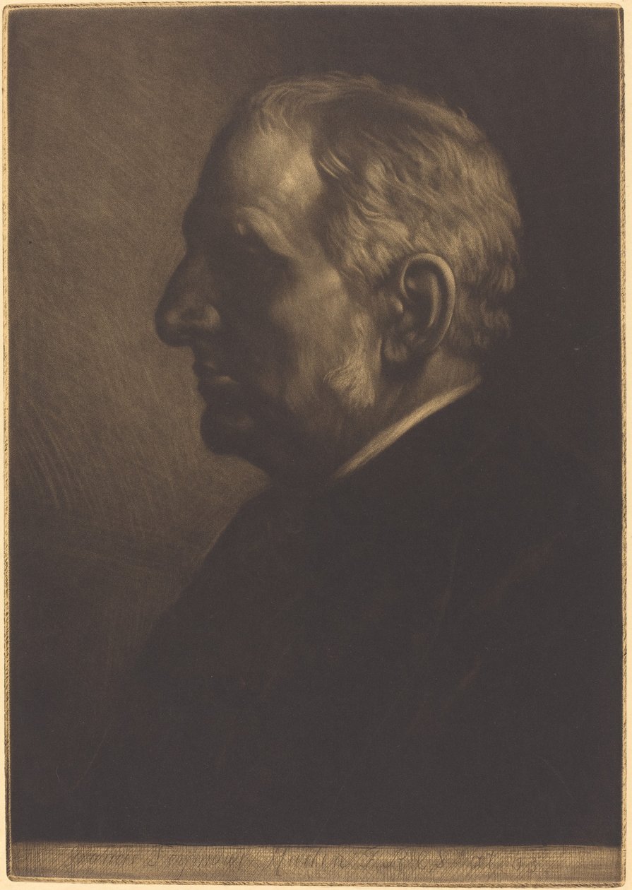 Sir Seymour Haden. tekijältä Alphonse Legros