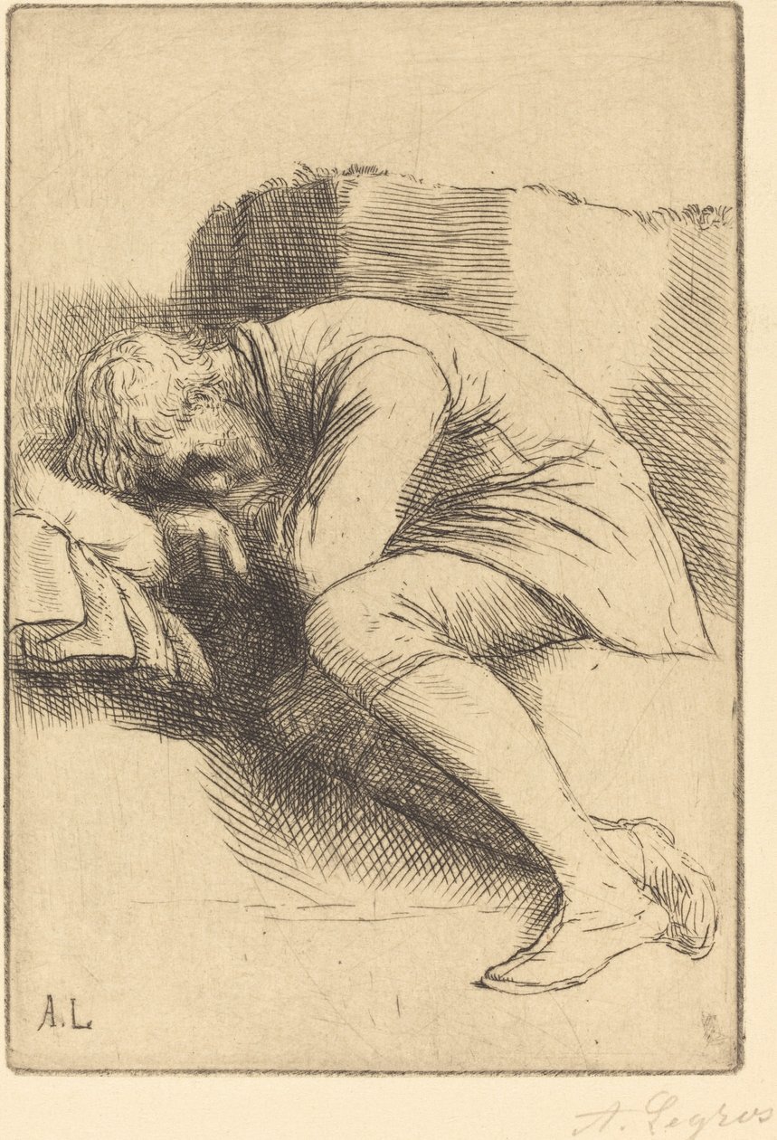 Sleeper Nukkuja. tekijältä Alphonse Legros