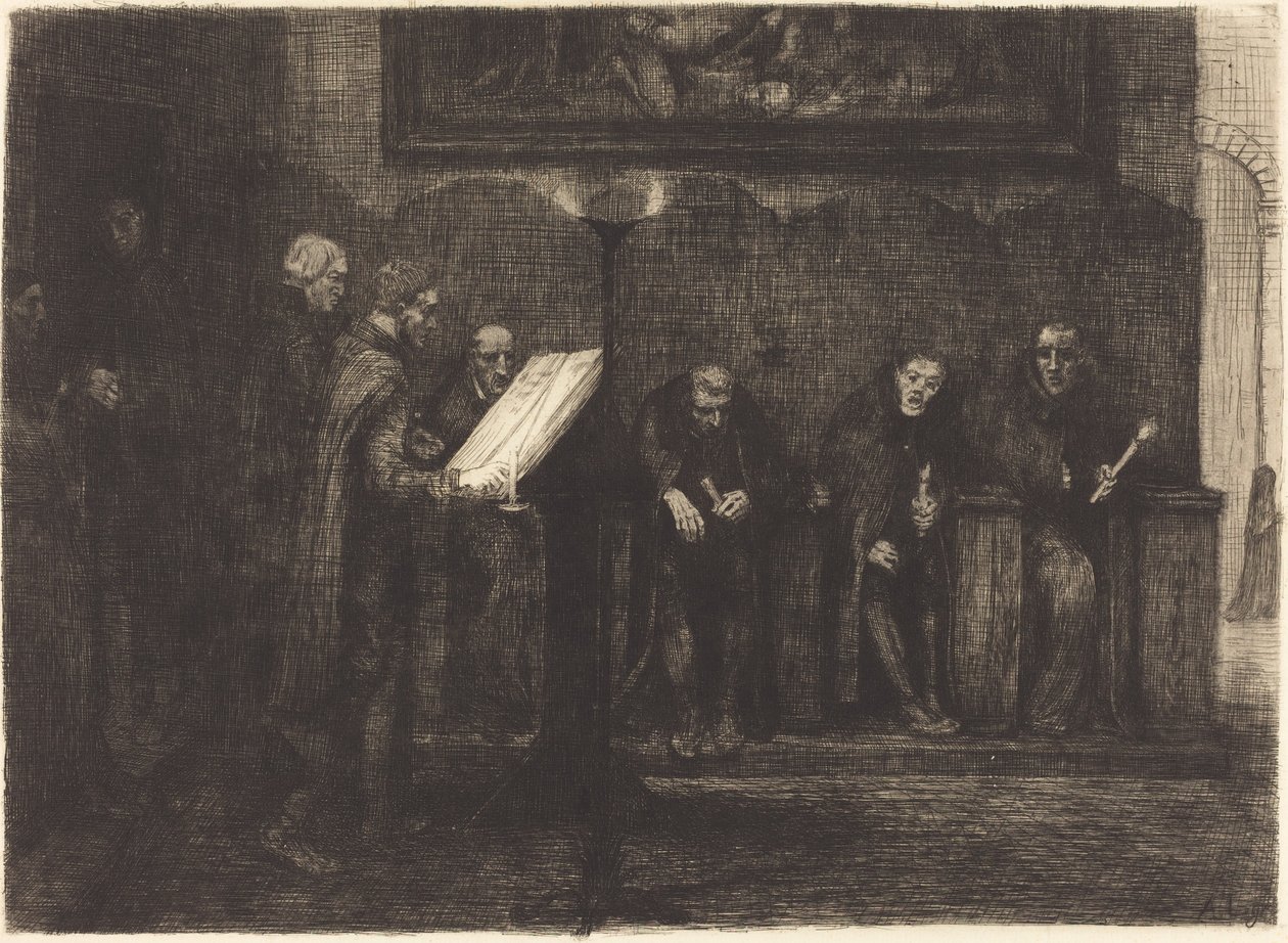 Espanjalaiset laulajat tekijältä Alphonse Legros