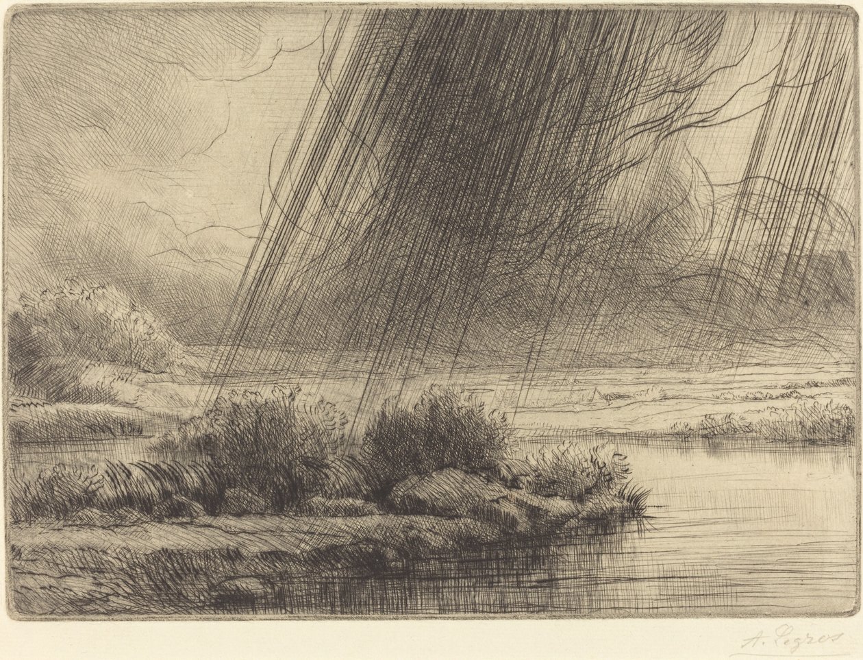 Myrsky tekijältä Alphonse Legros