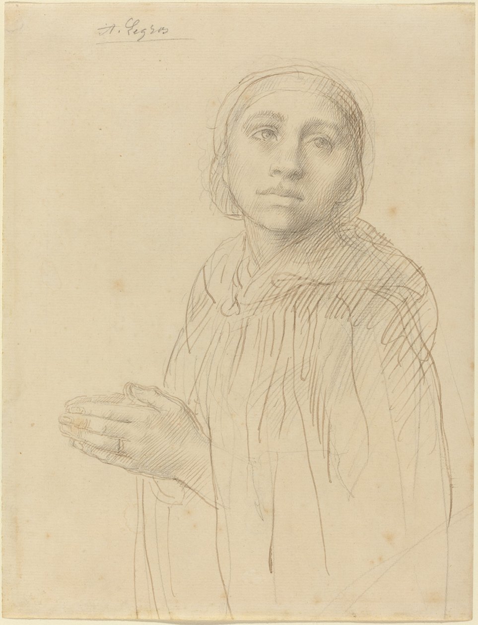 Tutkimus naisen rukouksesta. tekijältä Alphonse Legros