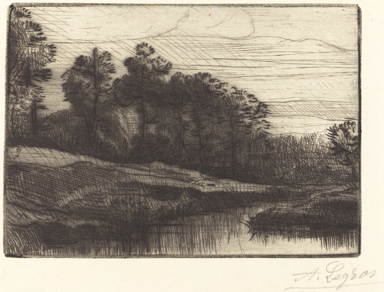 Auringonlasku Ilta Auringonlasku. tekijältä Alphonse Legros