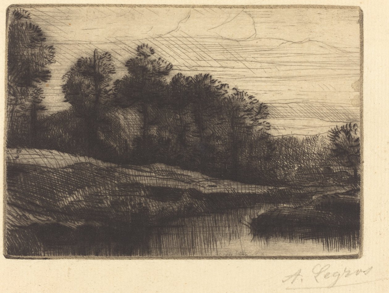 Auringonlasku Ilta Auringonlasku. tekijältä Alphonse Legros