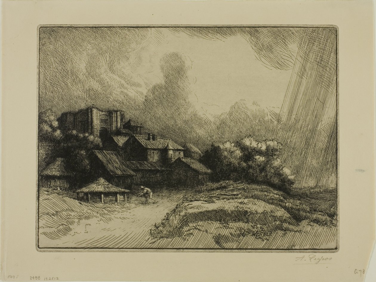 Abbey Farm tekijältä Alphonse Legros