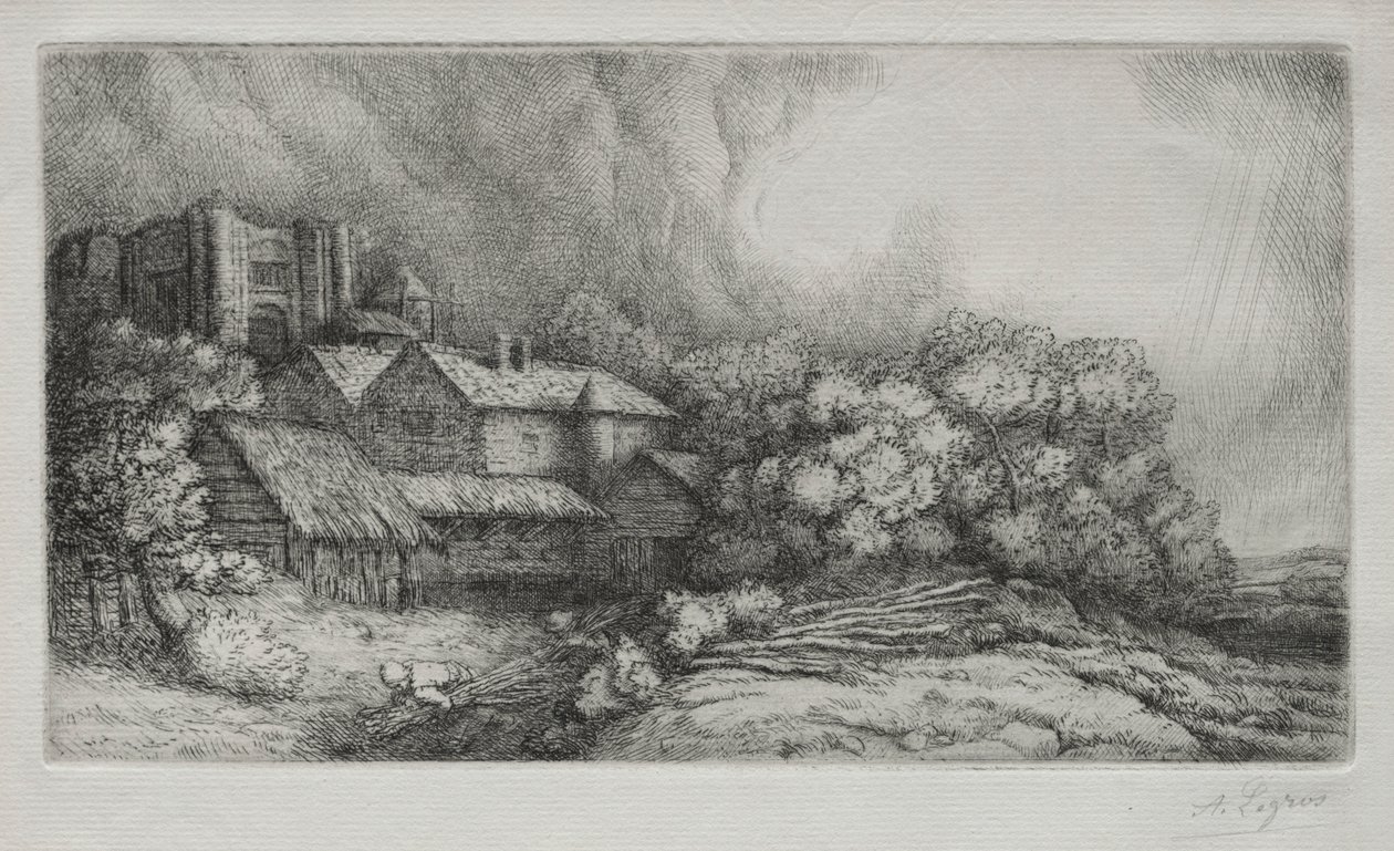 Abbey Farm Abbey Farm. tekijältä Alphonse Legros