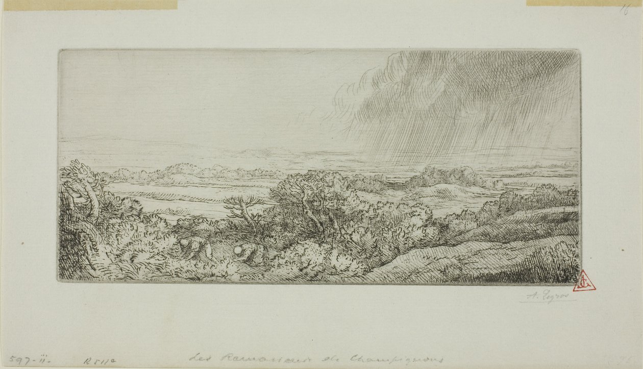 Sienenkeräilijät tekijältä Alphonse Legros