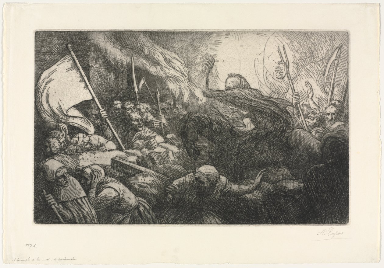 Kuoleman voitto: julistus tekijältä Alphonse Legros