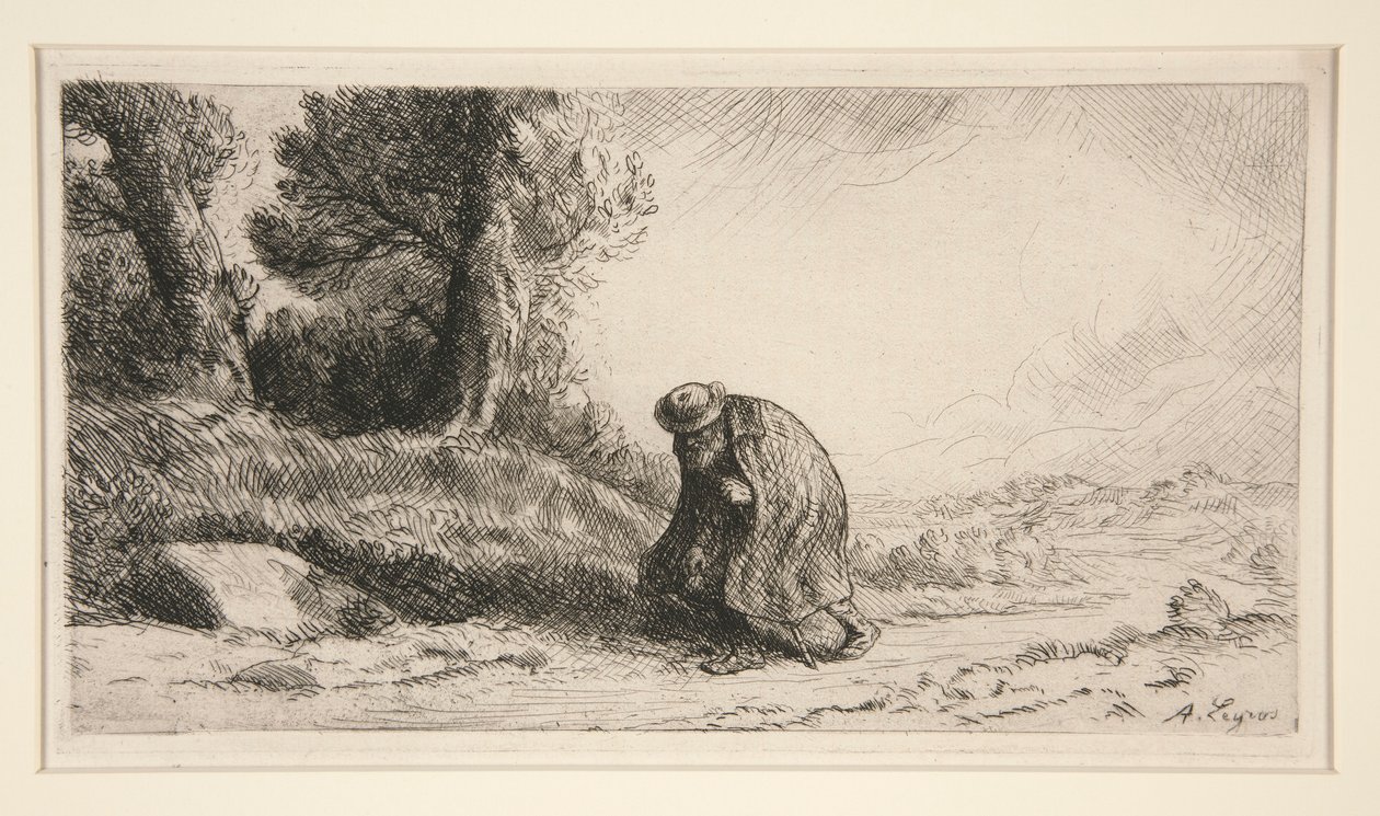 Matkailija tekijältä Alphonse Legros