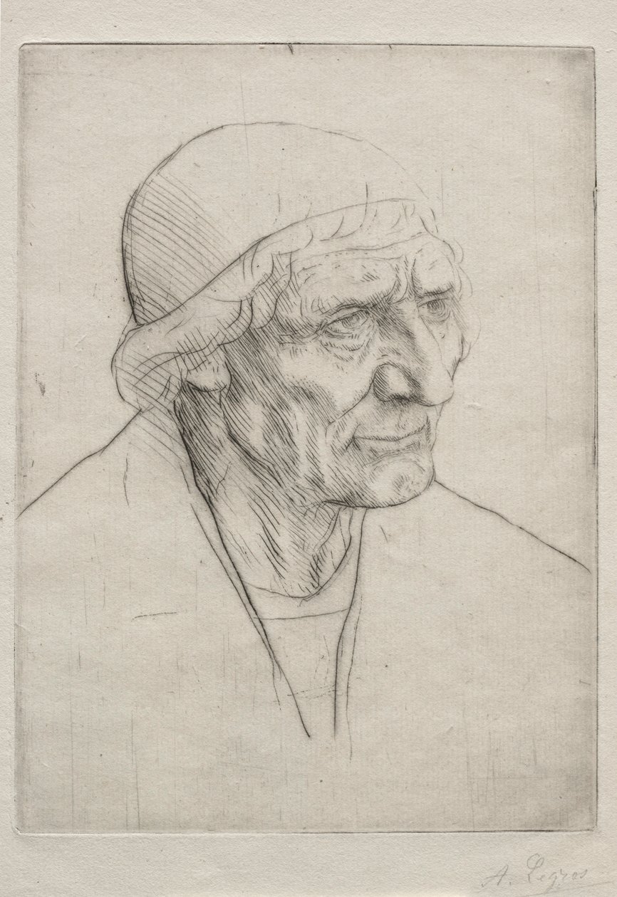 Siunauksen pää. tekijältä Alphonse Legros