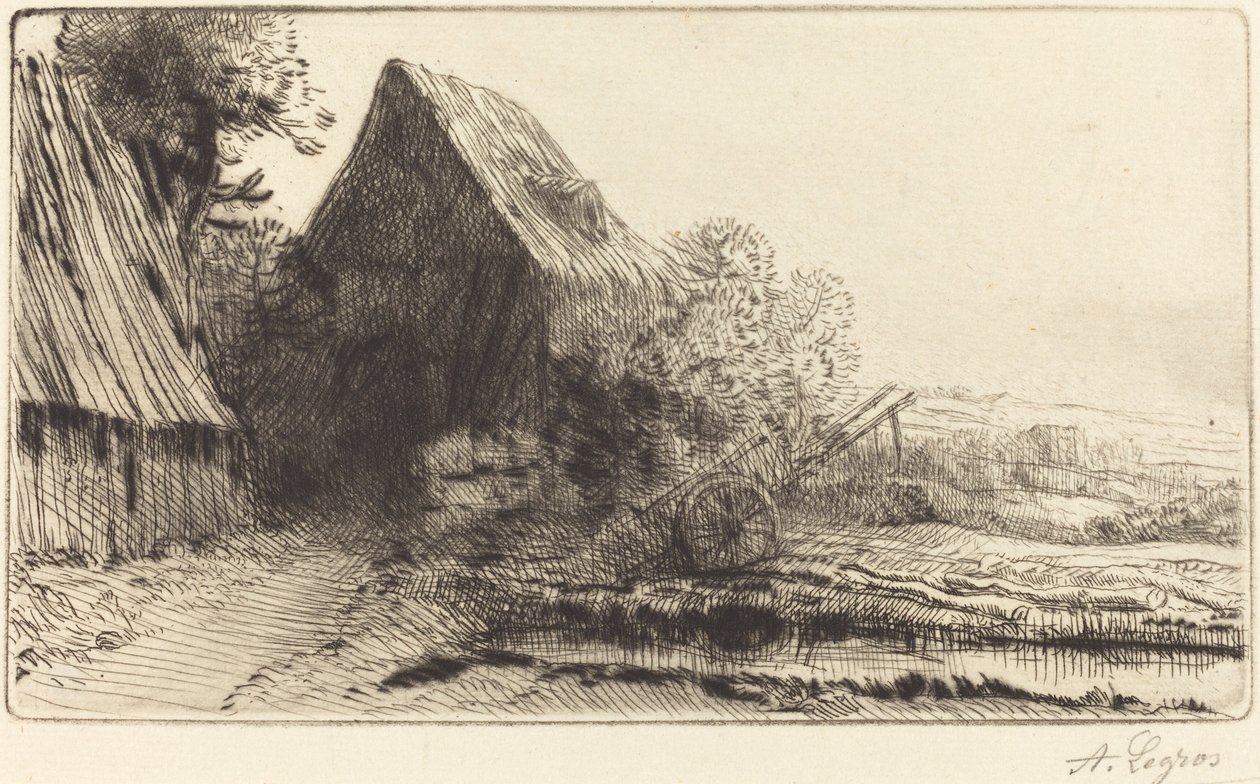 Rattisepän koti Ratasepän talo. tekijältä Alphonse Legros