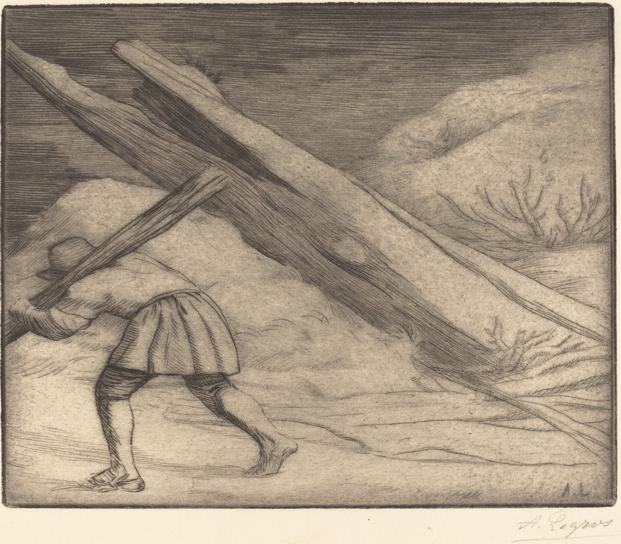 Talvi, 1. levy tekijältä Alphonse Legros